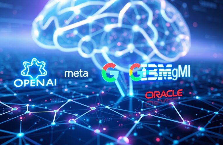 Navigating the AI Frontier: A Critical Comparison of OpenAI, Meta, Google, IBM, Oracle, and Grok